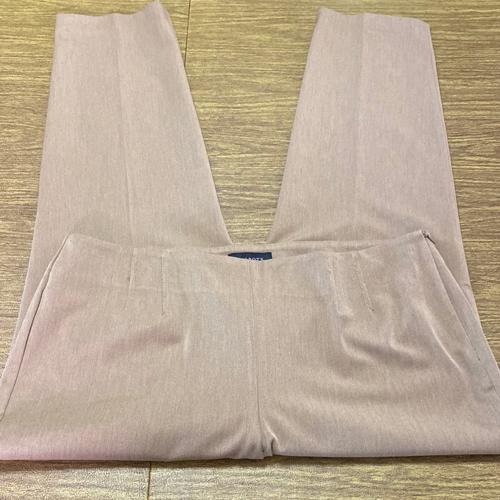 Talbots Tan Size 18 Hollywood Waist Dress Career Trousers Pants Slacks
